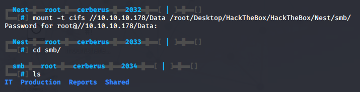 mount smb filesystem