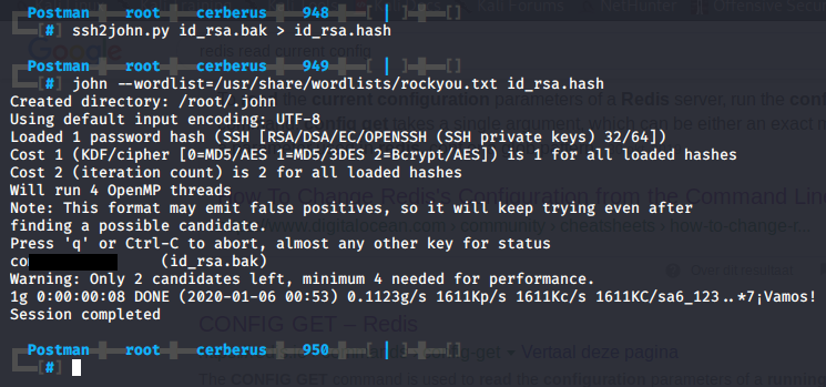 john cracking ssh-key