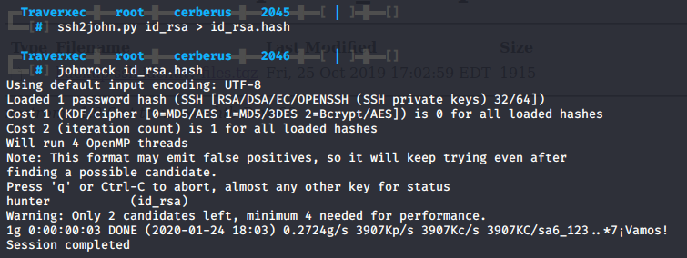 cracked ssh private key